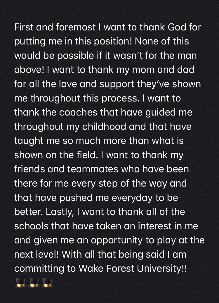 <a href="/CoachClawson/">Dave Clawson</a> <a href="/coachgregjones/">Greg Jones</a> <a href="/coachhemp/">Lyle Hemphill</a> <a href="/WakeFB/">Wake Forest Football</a>