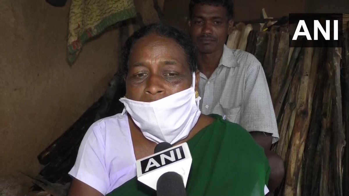 Chhattisgarh:Mugdali Tirki,55-yr-old auxiliary nurse midwife,has been providing service to people of Surguja's soor village for over a decade.She says,'Terrain is difficult&there is threat of wild animals but I visit twice a week.If need arises,I also visit on other days'.(13.07)