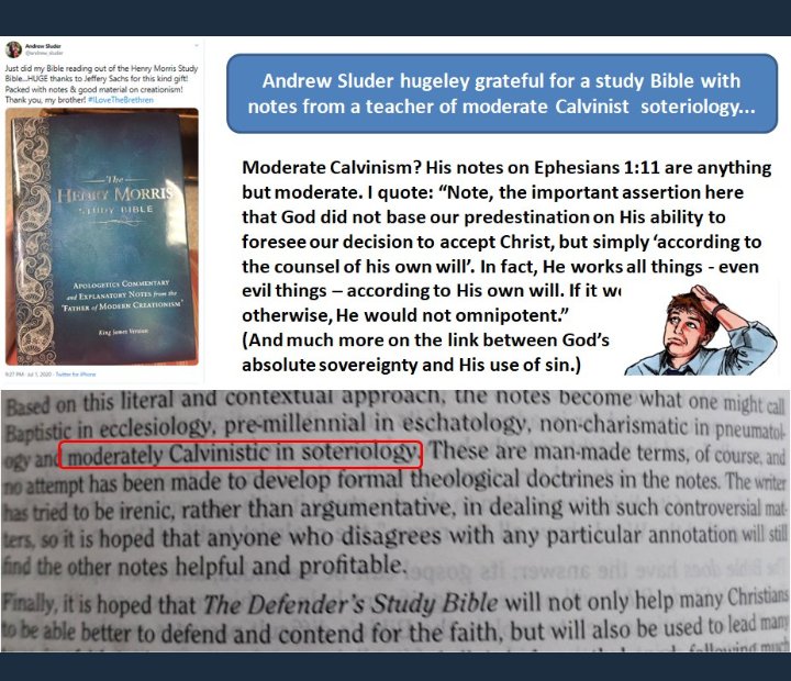 weecalvin1509's tweet photo. @FakeSermon Is this latest acquirement in the Study Bible front a step towards reformed theology etc.? #oldpaths #Calvinism #Sluder https://t.co/WuWfdqNfUb