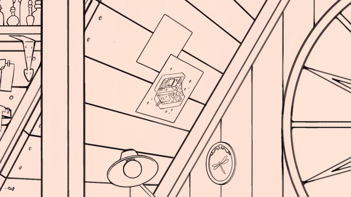 You ever just draw your own art in your own art? 