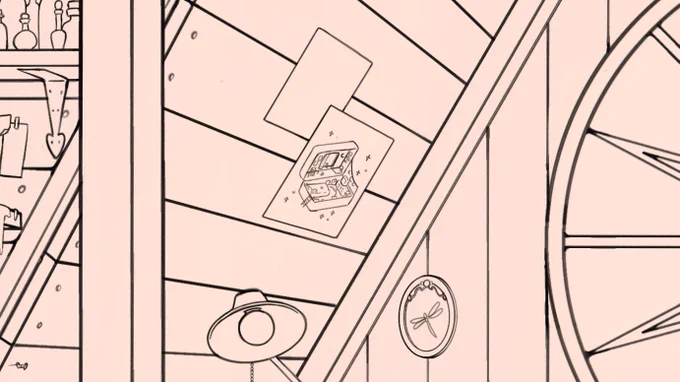You ever just draw your own art in your own art? 
