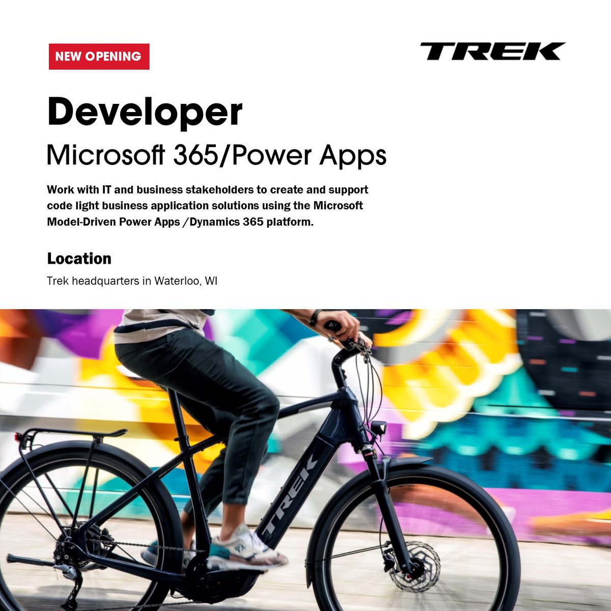 We're hiring a Dynamics Developer! 
If you have experience with Microsoft 365, we want to connect with you. As a developer, you'll receive flexible paid time off and opportunities for growth. Learn more: app.jobvite.com/j?cj=o53NcfwR&…
