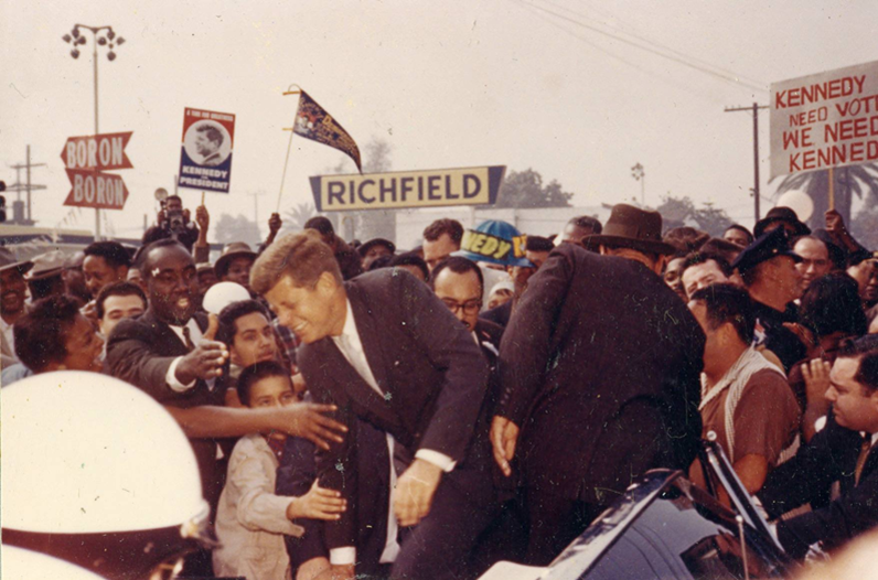 CASOSVote's tweet photo. 60 years ago today, @JohnFKennedy was declared the Democratic nominee for President of the US right here in Los Angeles, CA. Kennedy would go on to become the youngest President-elect, as well as the nation’s first Catholic president. #CAStateArchives https://t.co/B5vqjg9Mb5