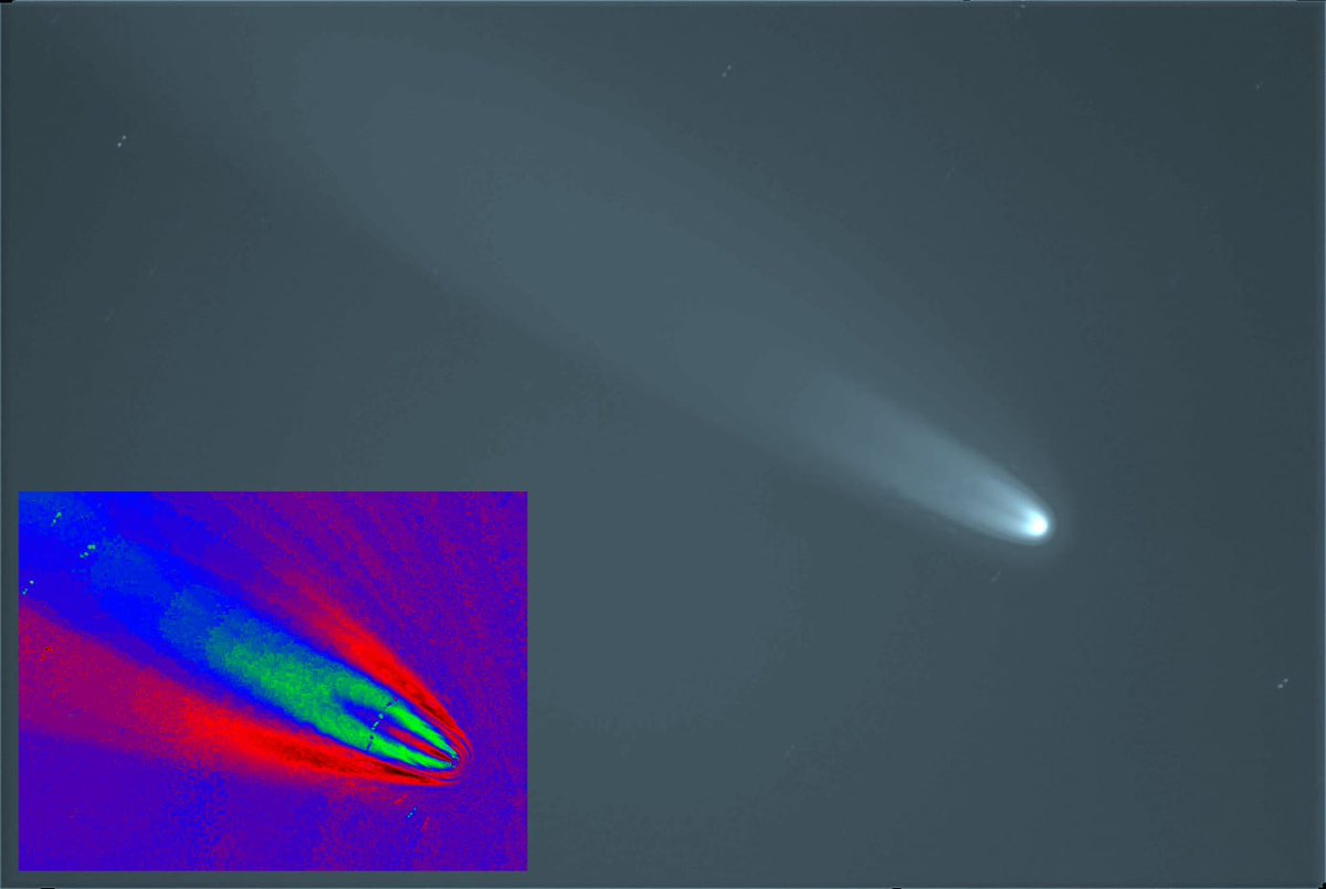 Josep_Trigo's tweet photo. EL COMETA #NEOWISE DES DE GUALBA #MPC442 #Catalunya captat per Albert Sànchez les dues passades matinades, fetes amb Refractor vixen ED 114mm/ f 600 mm + camara ASI183 MM. Un cometa espectacular, amb cua de molts graus fins i tot amb telescopis ben modestos! https://t.co/jP03sJXicq