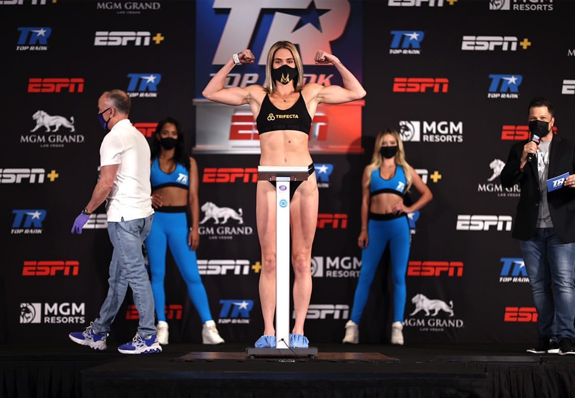 MikaelaMayer1's tweet photo. #MayerJoseph tomorrow @ 7pm Pat on #ESPN 🔥 #boxing https://t.co/UwJqLQTH4B