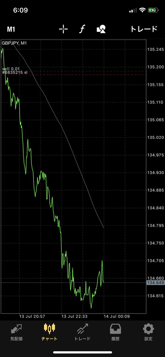 こっちの口座も一旦利確

1000通貨😅