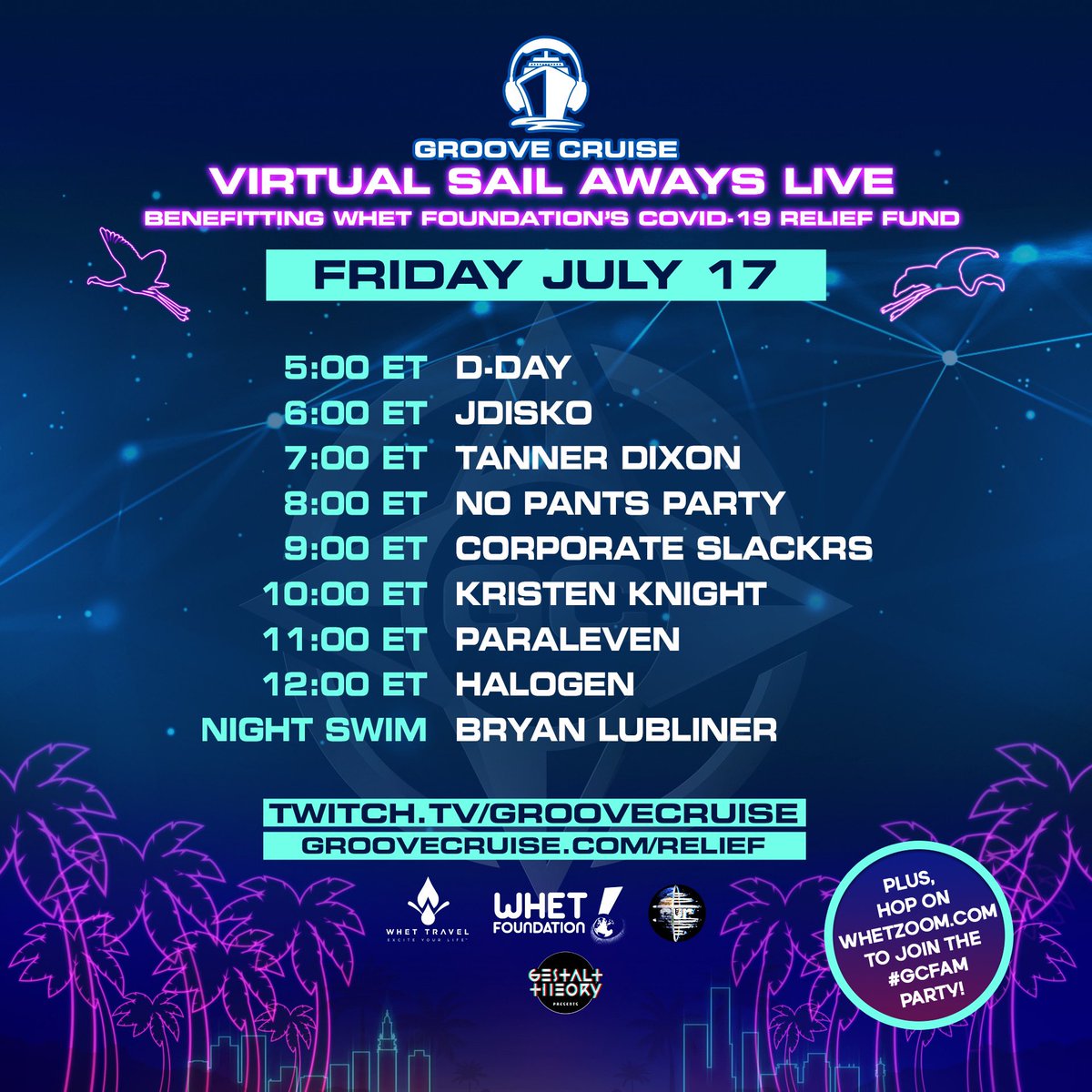 whoismaxlow's tweet photo. Coming in hot with the live streams this week 🔥

Tues July 14 @ 10pm PT- @takemetotequila with proceeds going to @ellabakercenter and Hispanic National Bar Association 

Fri July 17 @ 5pm PT- @GrooveCruise benefitting @WhetFoundation COVID-19 Relief Fund https://t.co/fai1V1l9Mv
