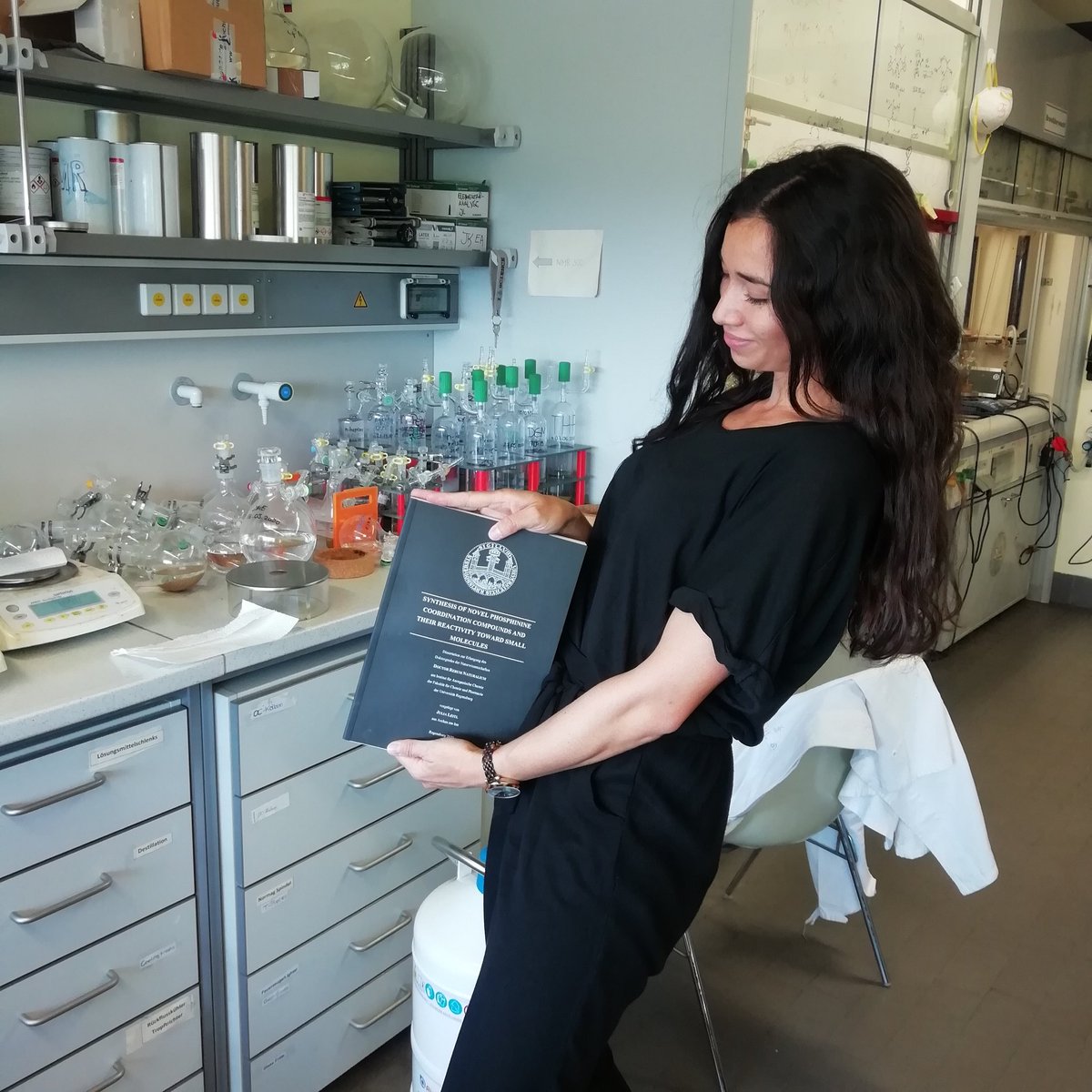 julia_leitl's tweet photo. Thought today is one of the best days because I handed in my doctoral thesis, but then I saw @marcuswdrover's tweet, and now it's even better! Thanks to #GIDW2020 organizers for the nice event and prize :) (@TheWolf_Group) https://t.co/LMJ8mTucMX