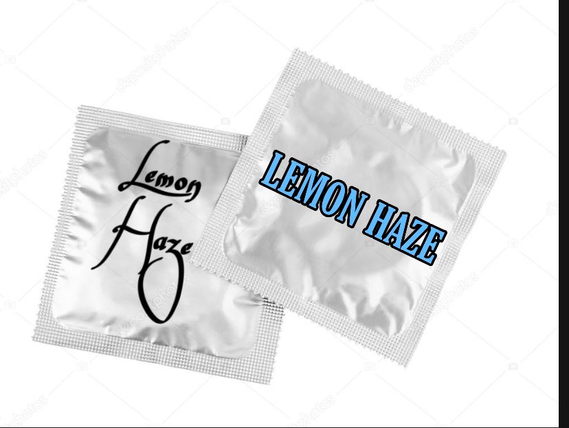 homeviewband's tweet photo. Who’s copping the lemon haze condom? https://t.co/QCNaC8nyJE