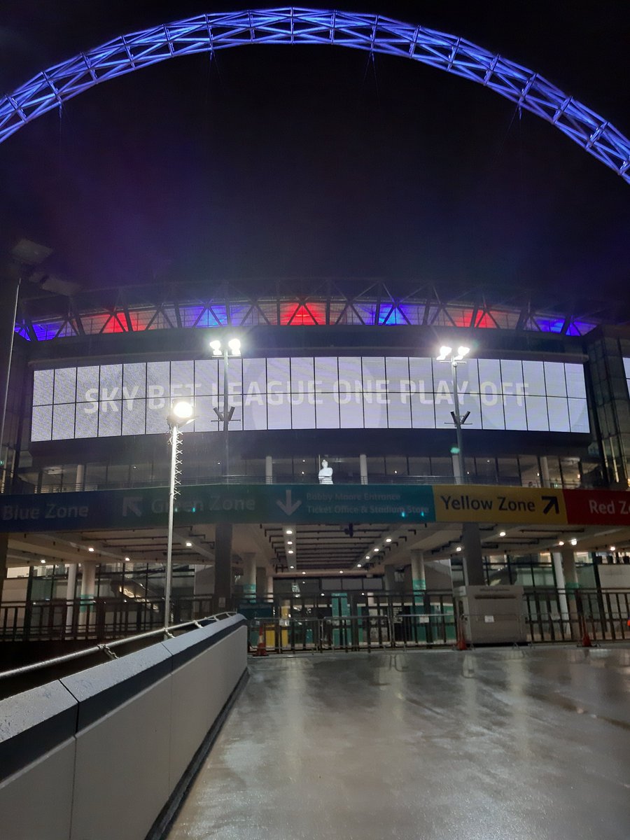As close as I could be. What a night. I've been through it all with this club but tonight... wow, what a night. So proud. Wycombe Wanderers, a Championship football team!