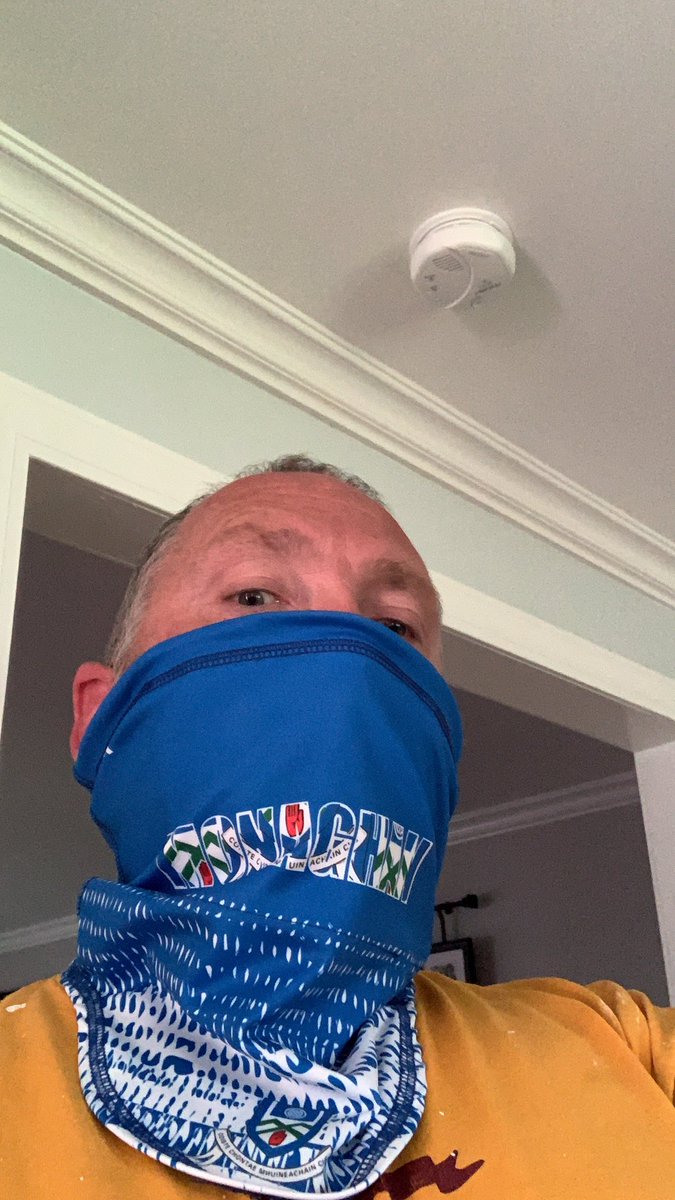 nigelmc1994's tweet photo. A big thanks Dermot and all the staff at @SportsMcdermott for my new mask. Staying safe in Chicago @monaghangaa #monaghanforsam https://t.co/6n7660MLeT