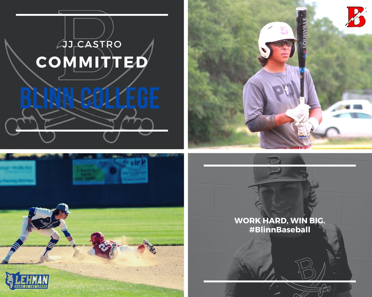jjcastrojr07's tweet image. I’m excited to announce my commitment to Blinn College. I’m blessed for the opportunity to further my baseball and academic career. I’d like to thank God, my family, my teammates &amp;amp; coaches. You all have helped me become who I am today. @BlinnBaseball @BlinnAthletics @HDMIV