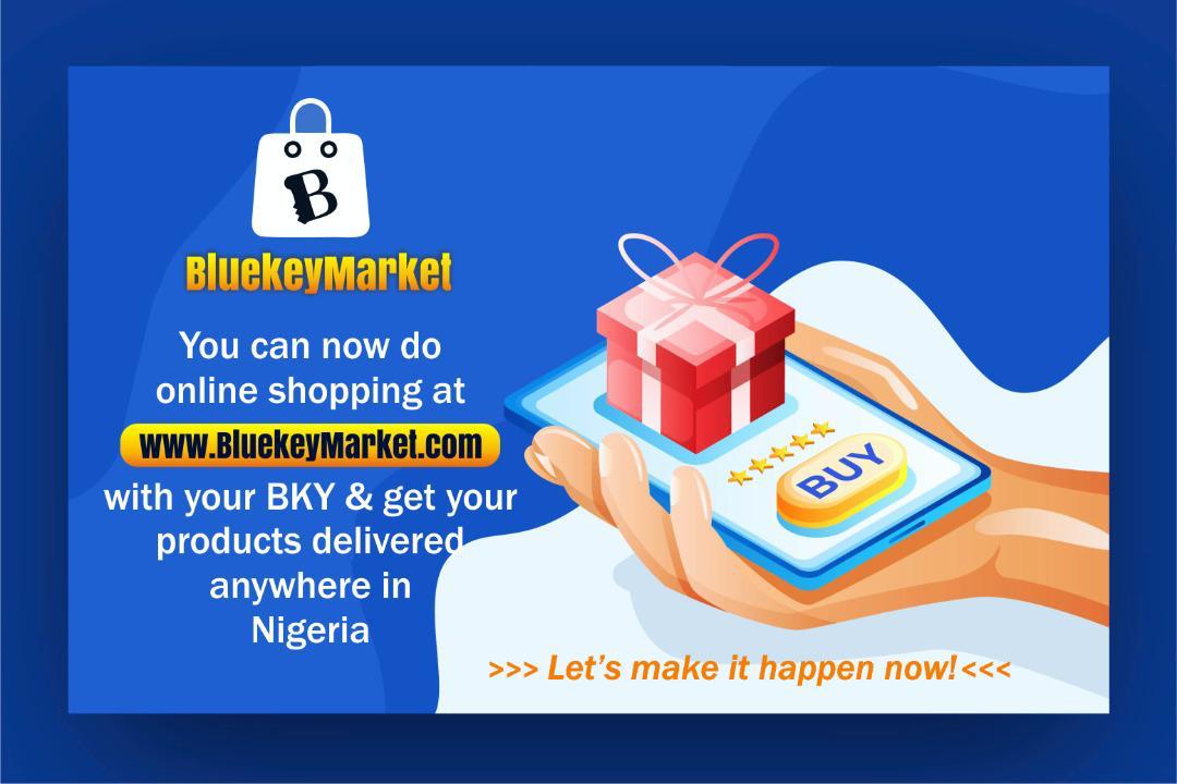 bluekeycoin's tweet photo. BluekeyMarket Updates 

You can now do online shopping at https://t.co/DcmEGZkQDg with your BKY &amp; get your products delivered anywhere in Nigeria.

Let’s make it happen now! #Bitcoin https://t.co/9VHkH04dyI