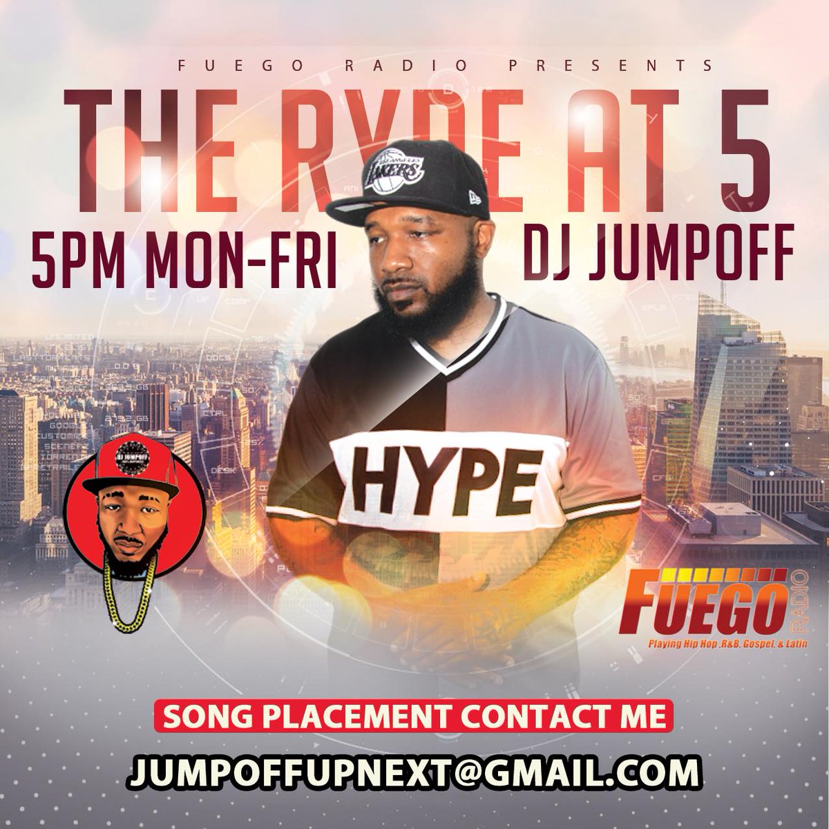 fuegoradio2's tweet photo. 05:16 PM - Now Playing: Therealdjjumpoff - Dj Jumpoff-The Ryde At 5 Mon July on Fuego Radio Us Stream https://t.co/j1SIyrDjXb https://t.co/nx3qQ3aefS