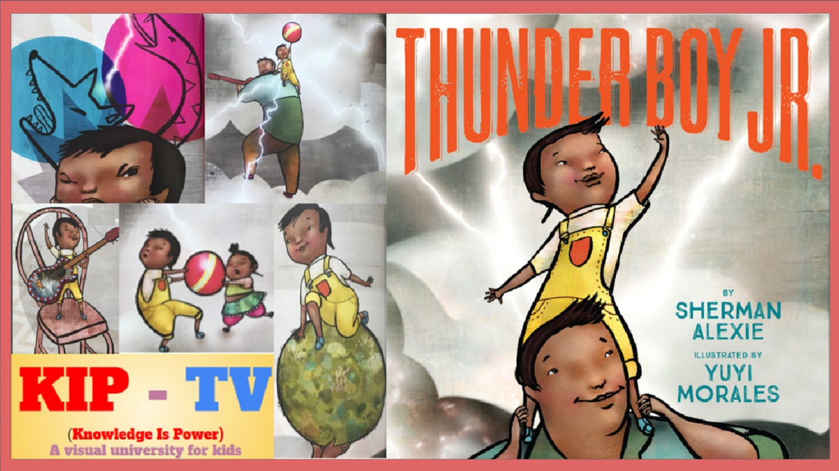KIPTV_YT's tweet photo. BooksOpen book Thunder Boy Jr. Thunder cloud and rain by Sherman Alexie | Kids Books Read Aloud | KIP TV #thunderboy #thunderboyjr #kidsbooks, #readaloud, #storytime, #kiptv, #kindergarten, #firstgrade, #prek, #prekbooks, #education, #learning https://t.co/DnDOdV7OMQ https://t.co/Qysaox8y9u