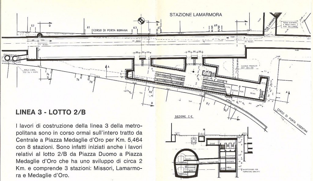 9/ Moreover, there are many real constraints: M3 in this section has superposed tunnels alongside a covered canal, under what is probably the remain of the roman "via porticata" colonnade, making superficial works impossible. Plus, the station entrance is on the wrong side