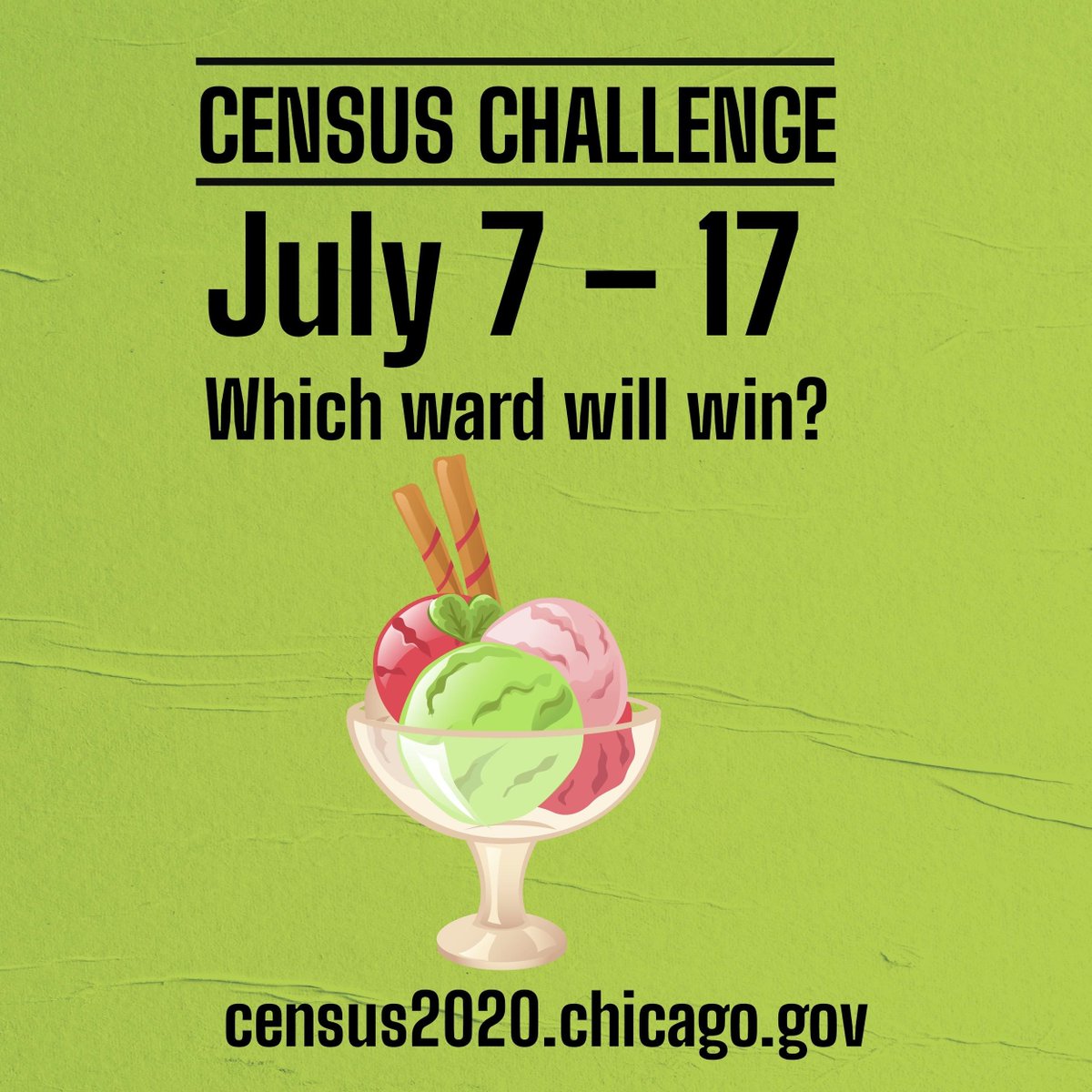 CBCACchicago's tweet photo. 🍨😋🍨 We're more than halfway through the Chicago Mayor's Office's challenge to all the wards to count everyone in the #2020Census. Have you counted yourself at https://t.co/LfbnmYHKFr yet?

#ILCountMeIn2020 #MakeILCount #ChicagoCountMeIn2020
#ChiTownCounts #CookCountyCensus https://t.co/c6Ak9Yz2ui