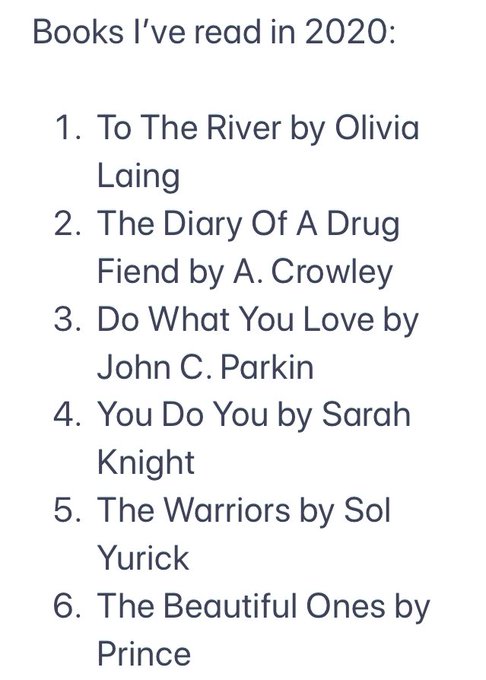 Books I&rsquo;ve read this yr https://t.co/xPsMp7e0jh