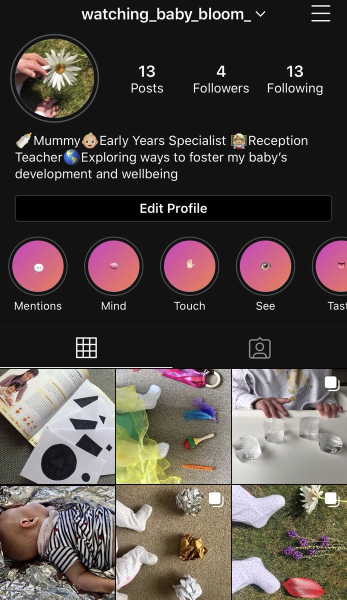 EYFS specialism + new baby = baby developmental tips/ activities insta page. Come give it a follow (watching_baby_bloom)