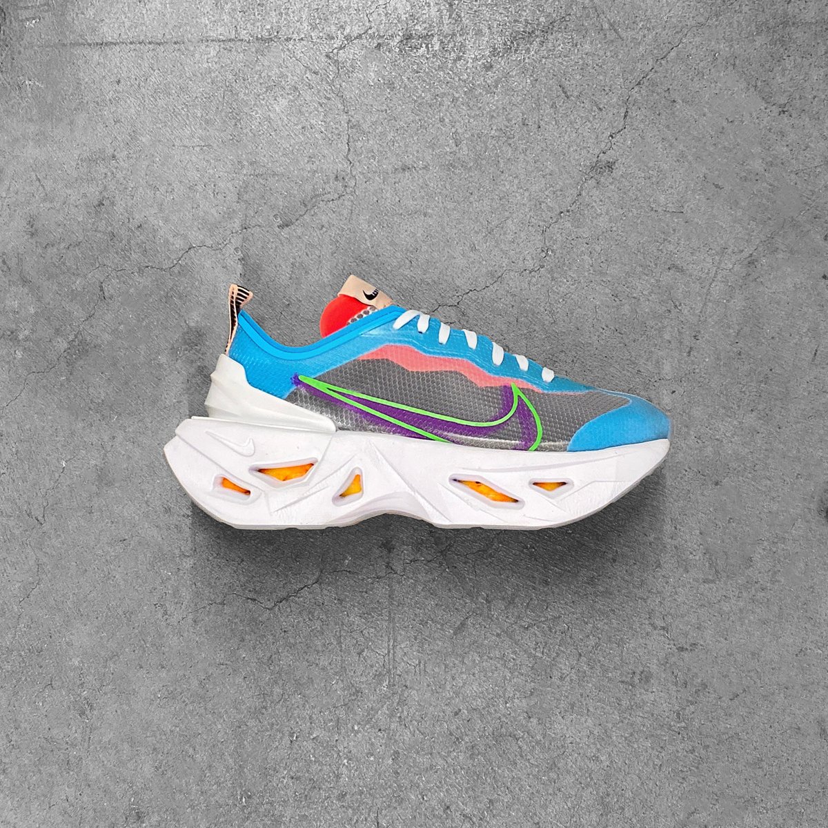 Women’s Nike ZoomX Vista Grind || In White/Green Strike-Vivid Purple. Available now in-store at our Las Vegas Location. #CRSVR #Nike