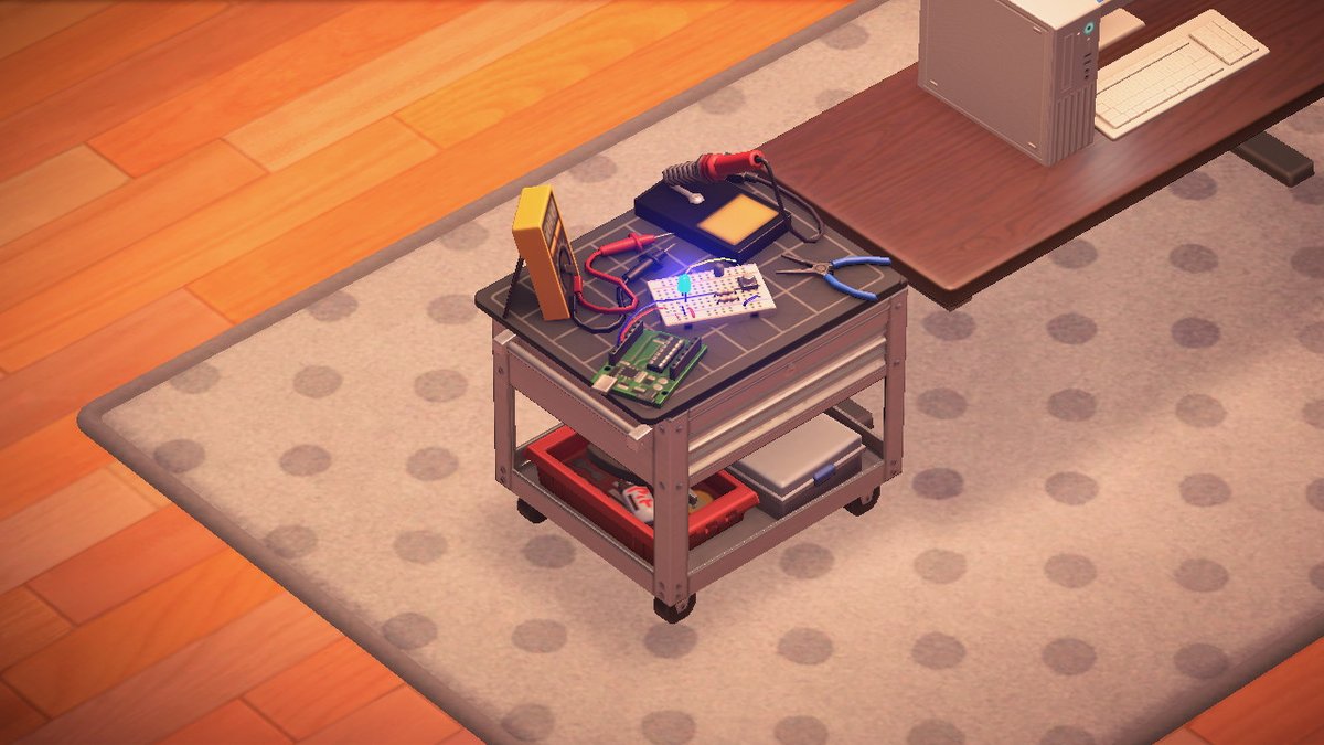 jonty's tweet image. There&apos;s an @arduino Uno board in Animal Crossing!