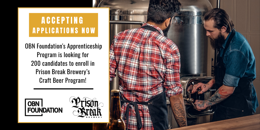 OBNFoundation's tweet photo. Are you a formerly incarcerated individual looking for a worthwhile job? Can't afford to go to school or take time to learn a new skill to better your life? We have an amazing career opportunity for you. Details &amp; application submission at https://t.co/LHlsWVWGux #secondchances https://t.co/Vwz9fYuOk9
