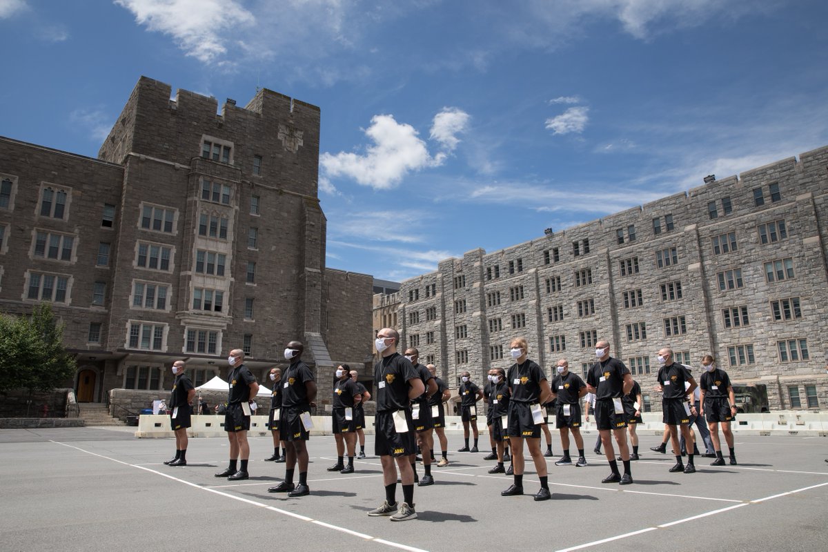 WestPoint_USMA's tweet photo. All in a days' work! 

Tomorrow the last group of new cadets with #USMA2024 will report to #WestPoint for #RDay to begin the 47-month cadet experience. 

Join us here on Twitter as we take you through this momentous day for our last cohort of new cadets.

#RDay2020 https://t.co/PYw9srOS1t
