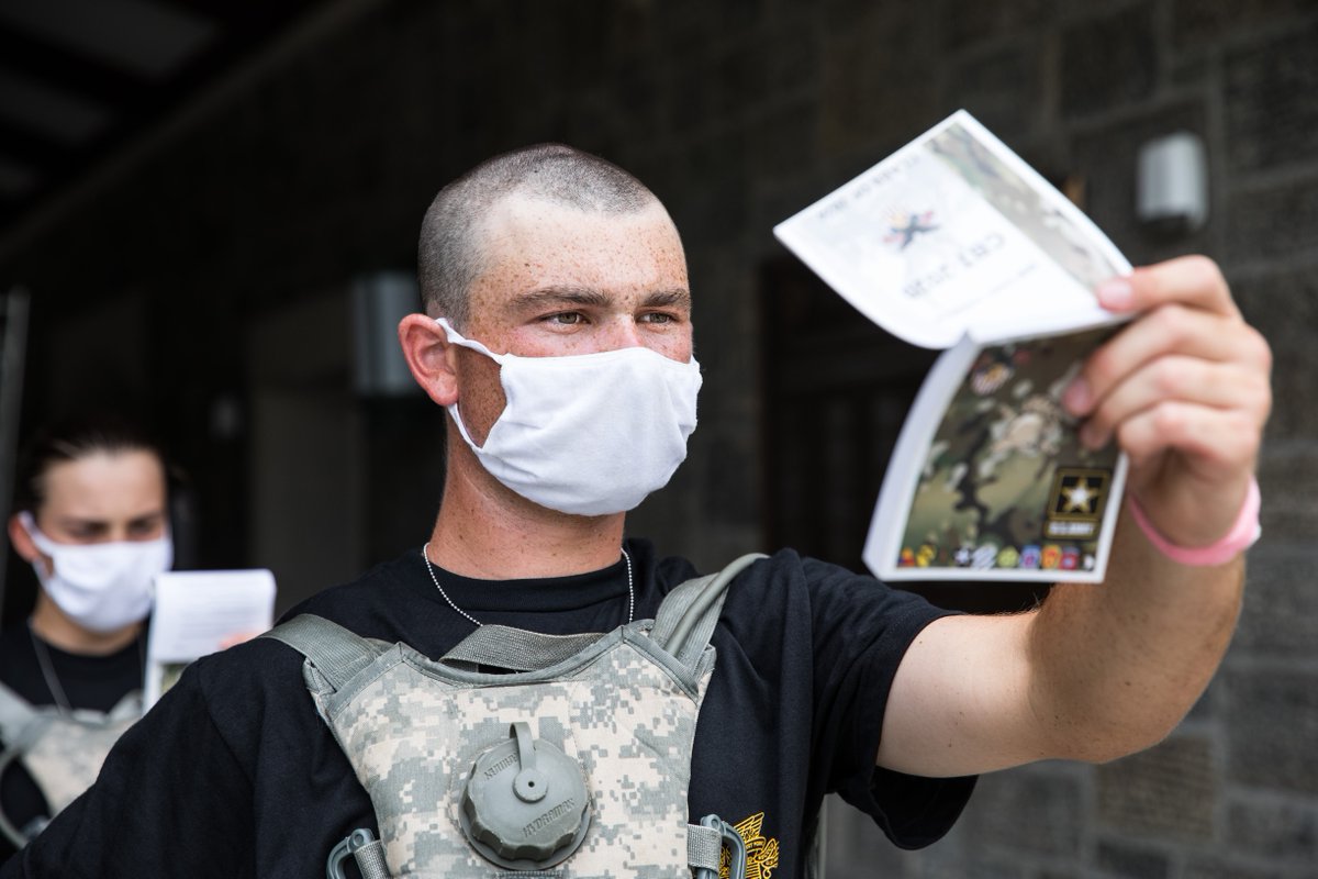 WestPoint_USMA's tweet photo. All in a days' work! 

Tomorrow the last group of new cadets with #USMA2024 will report to #WestPoint for #RDay to begin the 47-month cadet experience. 

Join us here on Twitter as we take you through this momentous day for our last cohort of new cadets.

#RDay2020 https://t.co/PYw9srOS1t