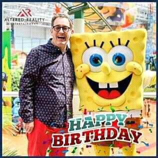 Happy birthday to the one and only Tom Kenny. The voice of spongebob 