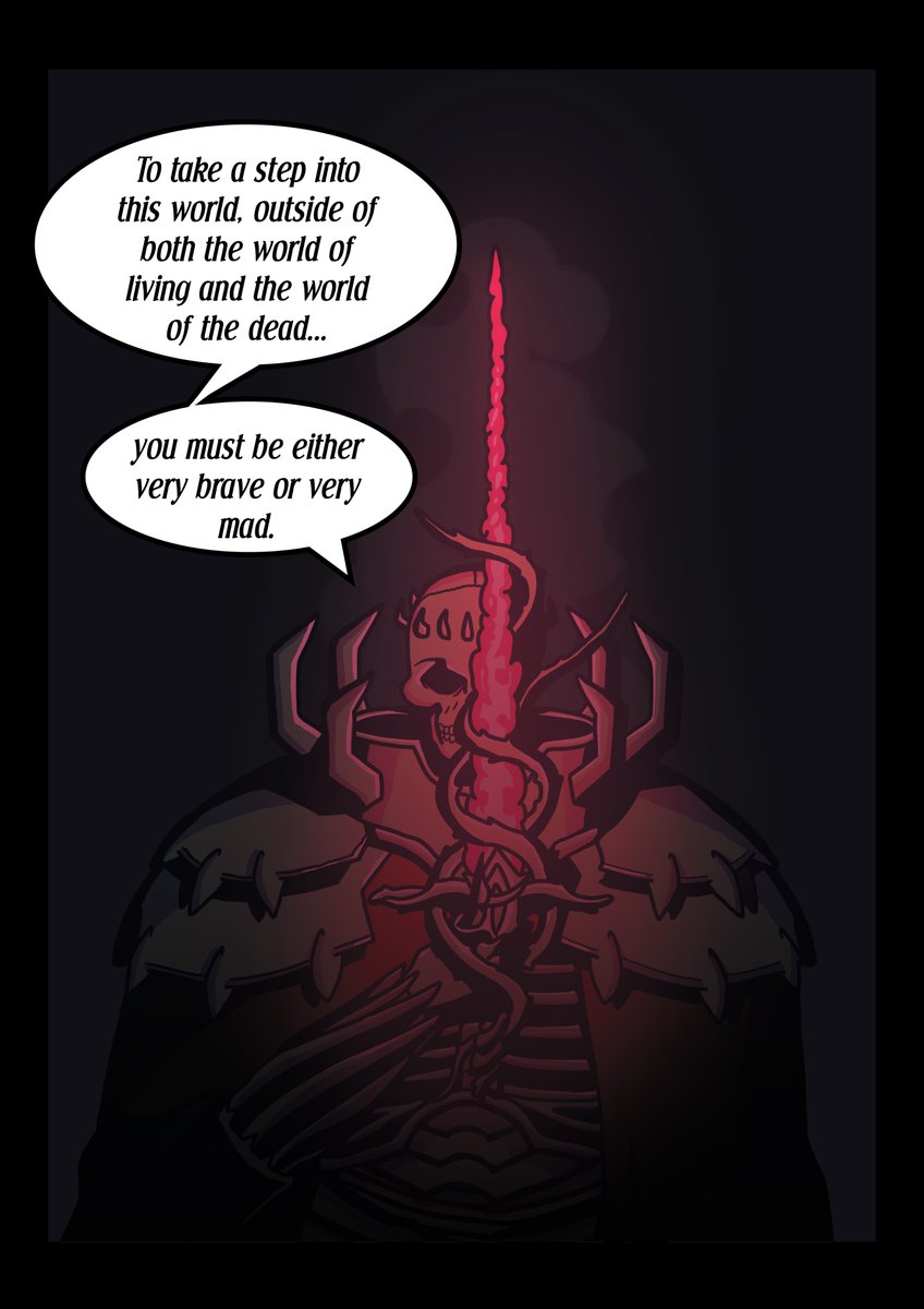 grieve_craig's tweet photo. Been re-reading berserk lately and wanted to do some quick Skull Knight fan art, complete with my favourite quote! 

#berserk
#fanart 
#photoshop
#skullknight https://t.co/OIlNGMwOZA