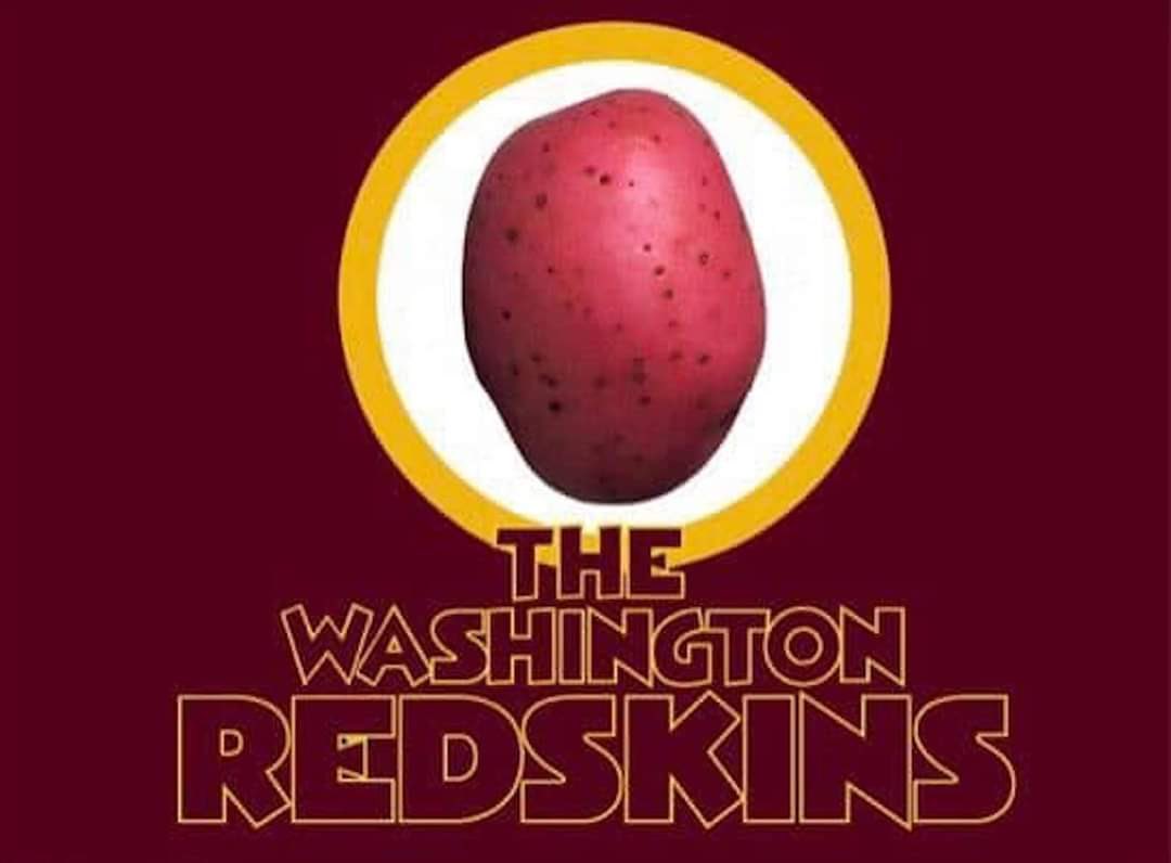 DeidsinDC's tweet photo. @washingtonredskins Don’t change the name, change the mascot #HTTR https://t.co/kPjUKbhPNy