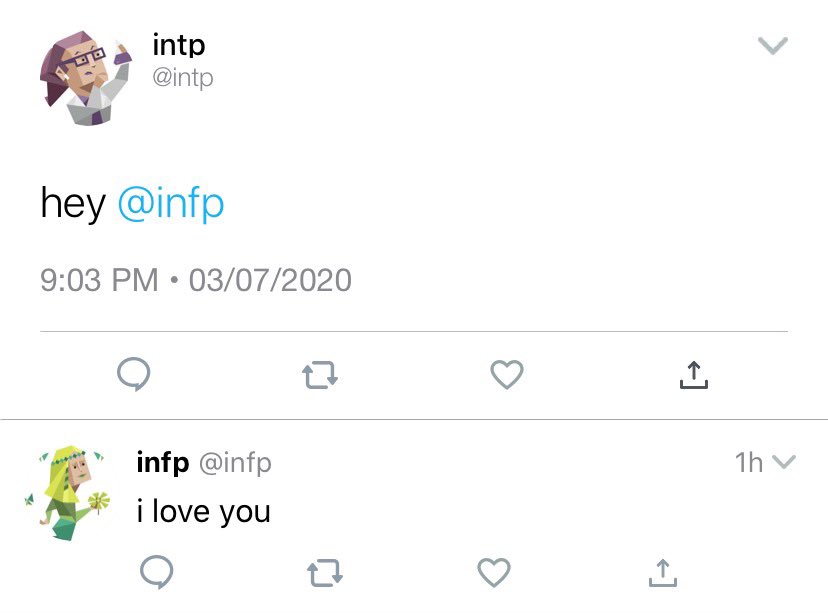 Incorrect Mbti Infp Intp T Co 9lgvjszxym Twitter Incorrect Mbti Infp Intp T Co 9lgvjszxym Twitter