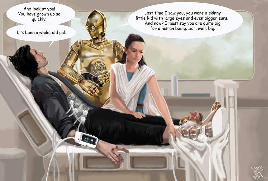 Kasiopea lost the Star Wars tweet media