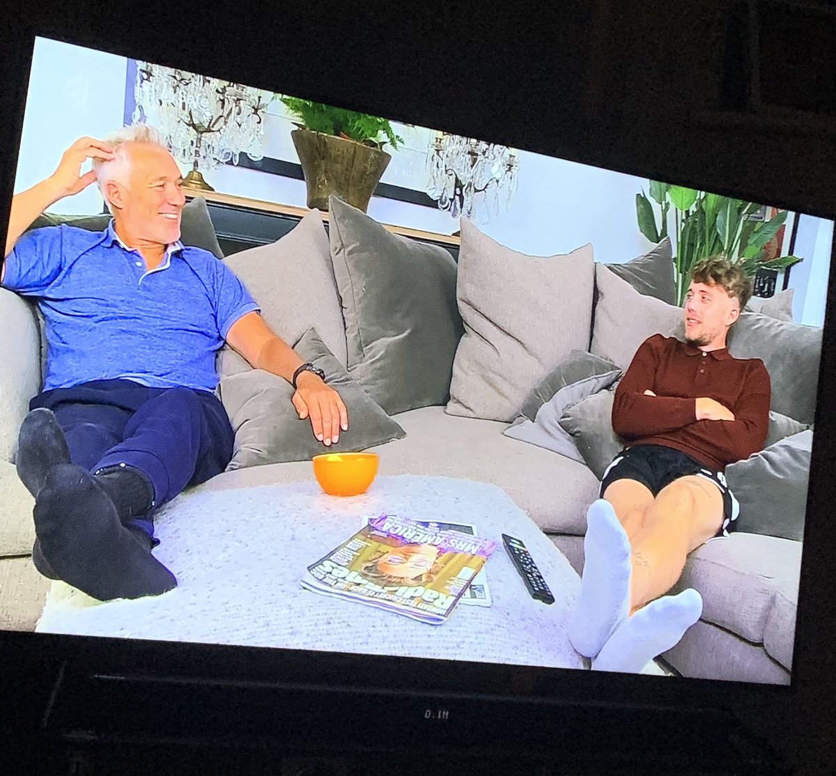 Not sure who I fancy more <a href="/romankemp/">Roman Kemp</a> or his dad <a href="/realmartinkemp/">Martin Kemp</a> 😍 #LoveGogglebox <a href="/Channel4/">Channel 4</a>