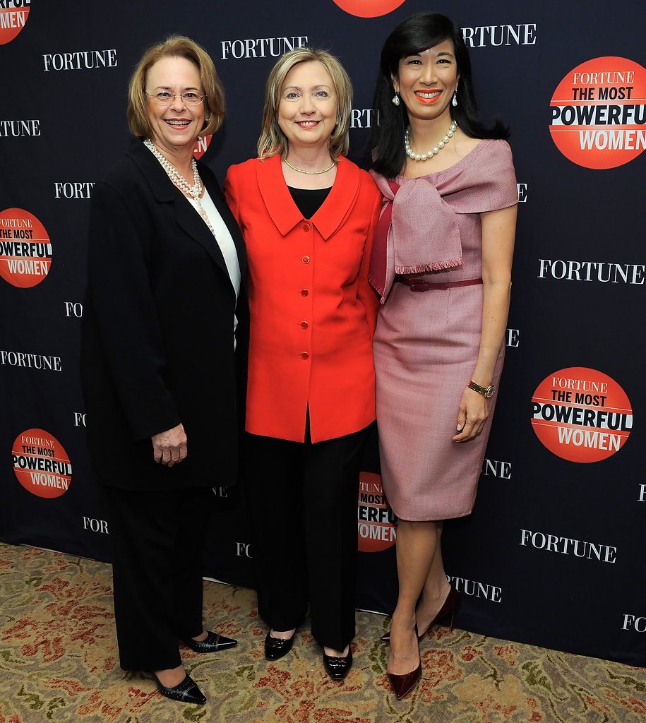 One of Wayfair’s directors is Andrea Jung, received the 2010 Clinton Global Citizen Award. The Clinton Global Citizen Awards are a set of awards which have been given by the Clinton Global Initiative every year since 2007. She has been photographed with Hillary multiple times.