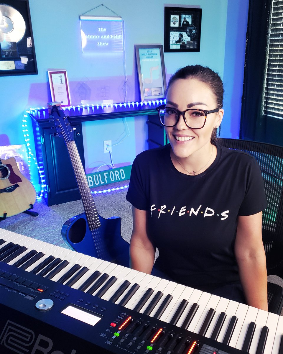 JohnnyandHeidi's tweet photo. Happy (3 months late) birthday, Heidi!!! This #roland is UNREAL!! We are live now, come hear how pretty this piano is!
 https://t.co/J2c4wKz1XY https://t.co/ei6s3uDDJI