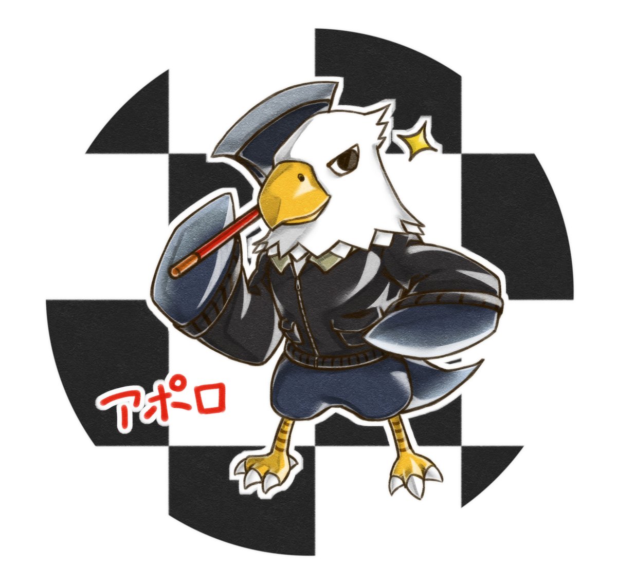 O Xrhsths かむざ Sto Twitter アポロ好きすぎてあつ森仕様で描いた もう無理だな と諦めていた所に離島ガチャで来てくれたのでもう本当に最of高 アポロ どうぶつの森 あつまれどうぶつの森