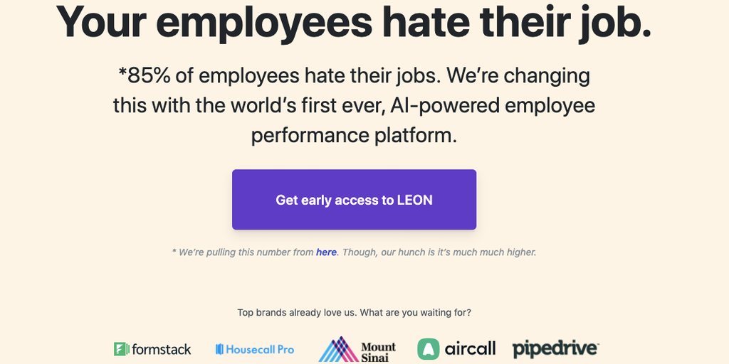 MakersToronto's tweet photo. LEON: The worlds first AI-powered employee performance platform. https://t.co/BNuzh80PSn via @marketeersarah https://t.co/SGzrU3iAVb