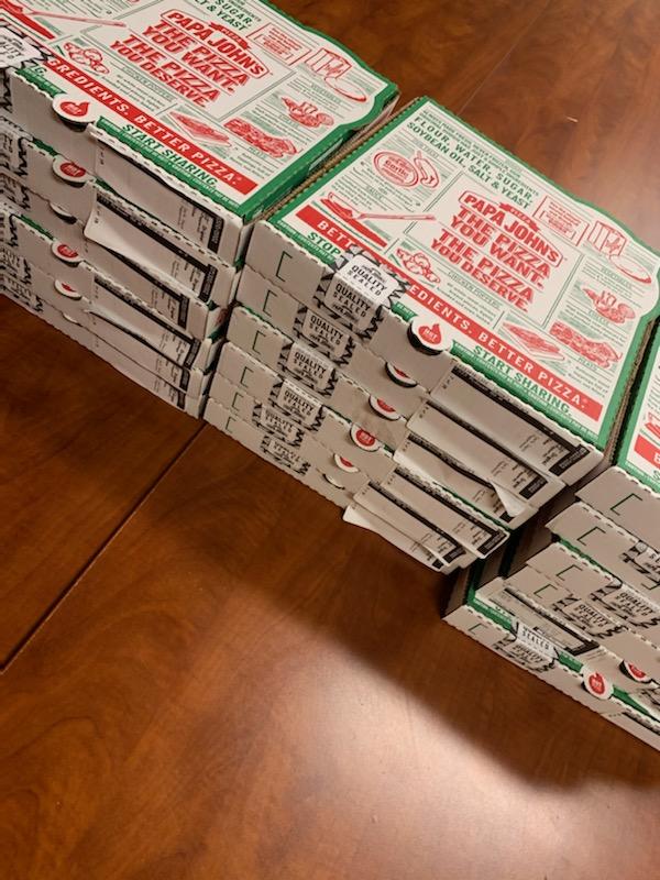 THD_Ira's tweet photo. Personal pizzas for DS Appreciation at #0455 today. Thank you for all you do!! #D287WeAreTheBar @rebekahford05 @EricGHD2 @SualezLiliana https://t.co/kM18FuefMT