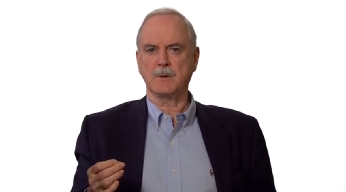 openculture's tweet photo. John Cleese on How "Stupid People Have No Idea How Stupid They Are" (a.k.a. the Dunning-Kruger Effect) 

https://t.co/Cc6BQRZjSg https://t.co/Chl3ZqlEaq