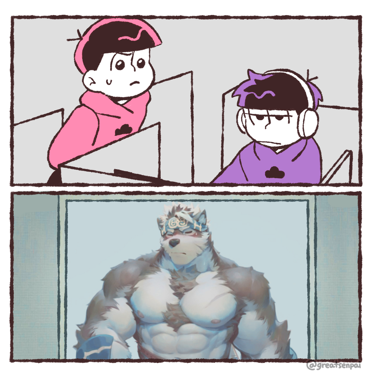?! #osomatsusan 