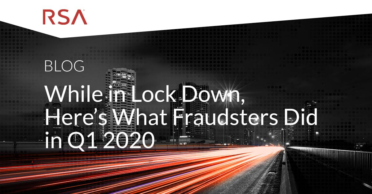 DebjaniGupta1's tweet photo. Amid quarantines and stay-at-home orders, fraudsters were busy. New #cybercrime research from my company, RSA Security uncovers the latest #fraud trends. Check it out: https://t.co/3Tw56jLTFi https://t.co/cpMOKVroVZ