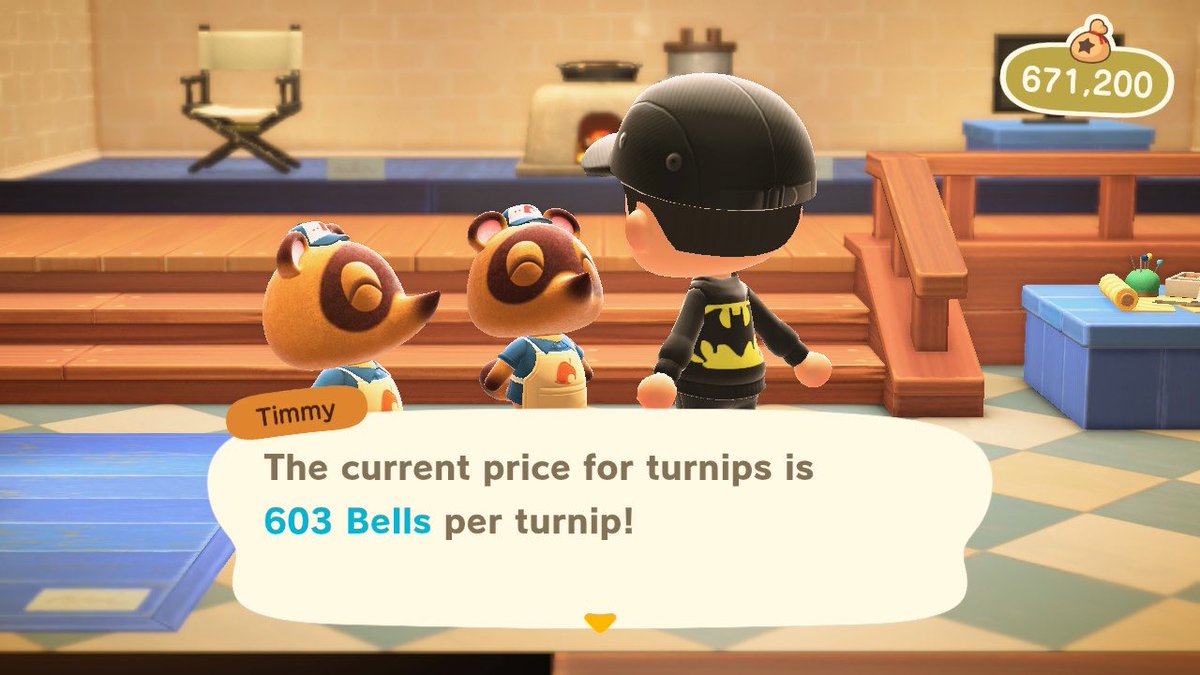 صباح الخير ... سعر البيع : 603 ريتويت بدون مقابل #turnipNmore #AnimalCrossing #ACNH #أنيمال_كروسينق #أنيمال_كروسينج