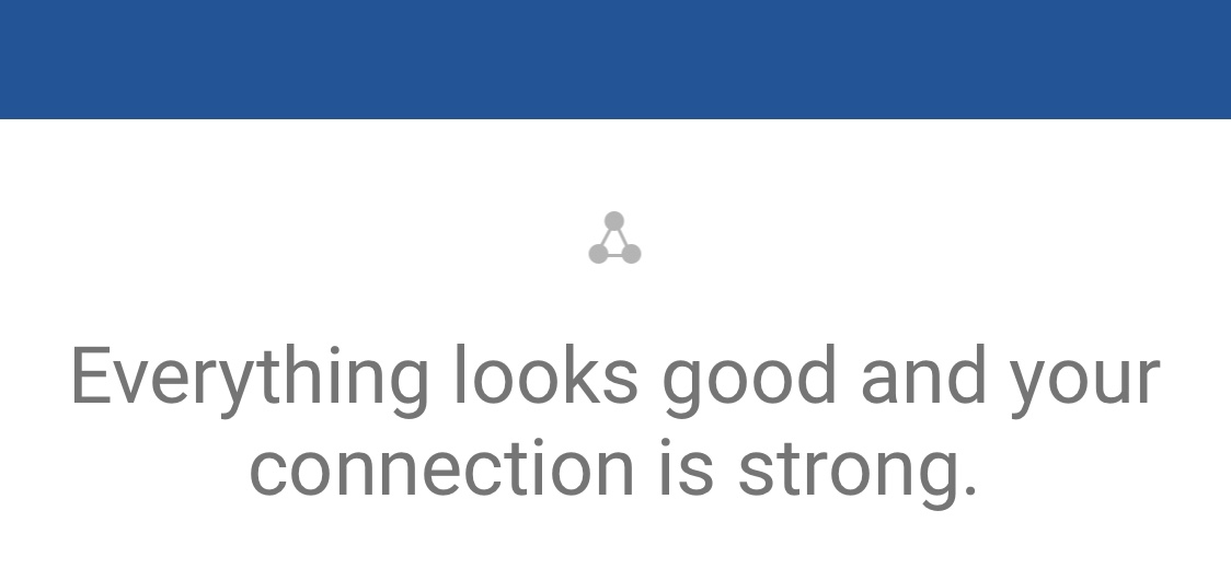 garrickchow's tweet photo. Sure, it’s just a message from my WiFi network’s self-diagnostic, but I’ll take whatever affirmations I can get these days. https://t.co/puwecTOrep