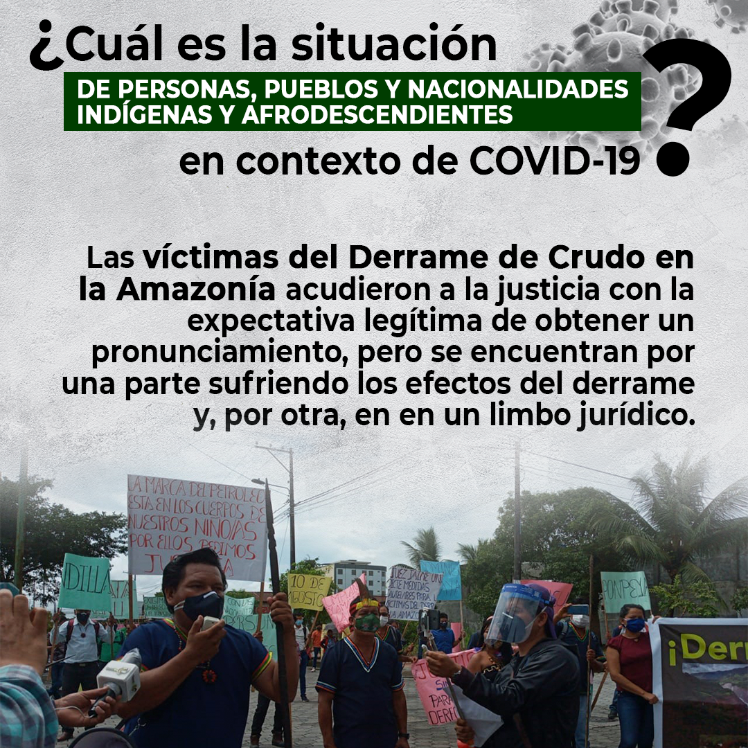 inredh1's tweet photo. 🔴 [InternacionalDDHH]

Organizaciones de derechos humanos presentaron ante la @CIDH Informe sobre la situación de pueblos indígenas, comunidades afrodescendientes, mujeres, niñas(os) y personas privadas de libertad, en el marco de la pandemia #COVID19ec 
@elcomerciocom https://t.co/o7teTS6mBj