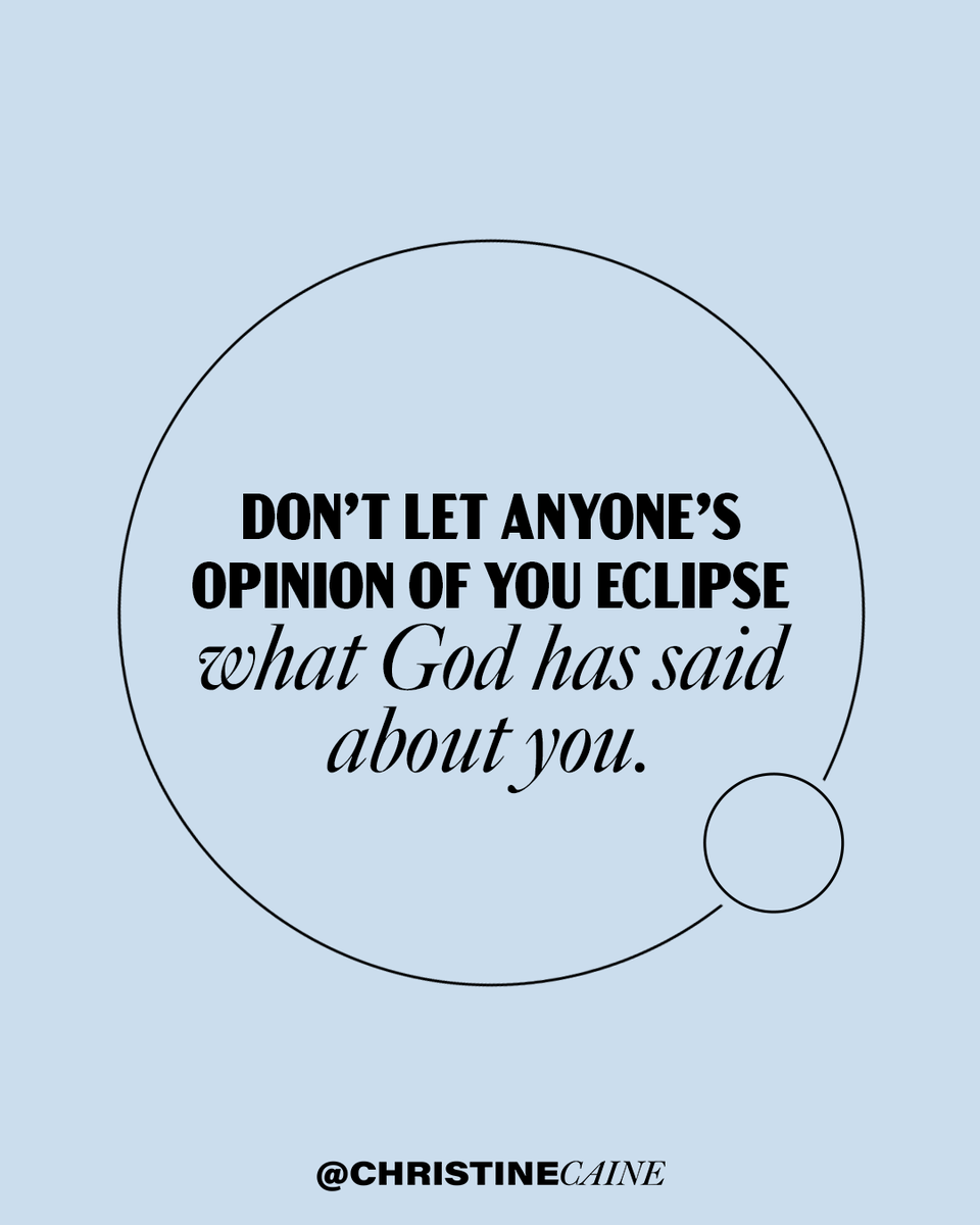 ChristineCaine's tweet photo. You are who God says you are. When you are combating lies about your identity, the best thing you can do is pick up your Bible and remind yourself of the truth. When you know who you are in Him, everything changes—from your perspective about life to your purpose in life. https://t.co/mxPdXnsE7A