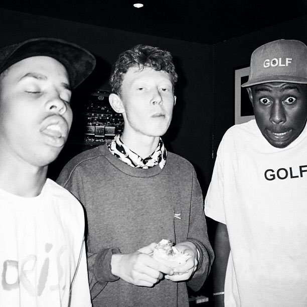 itsOddFuture's tweet image. earl, king krule, and tyler, the creator