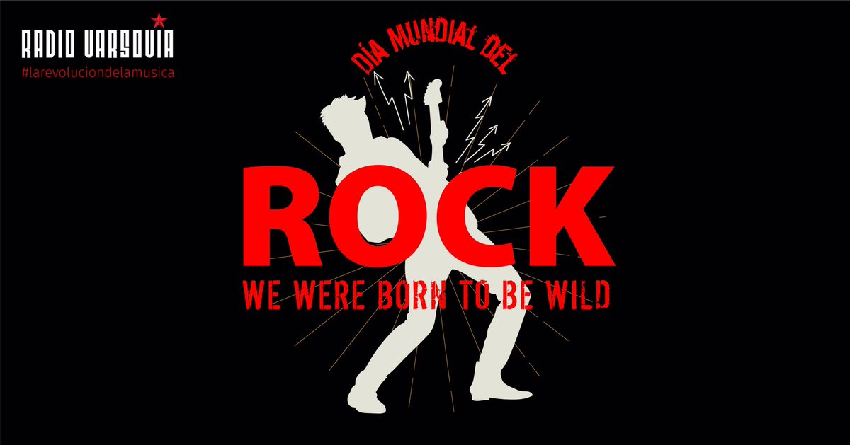 Feliz día Mundial del Rock #diamundialdelrock