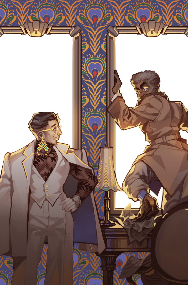 japhers's tweet photo. my piece for @tppodcastzine ! I miss them everyday... I should catch up to the podcast soon hhh https://t.co/9PizIIDKIJ