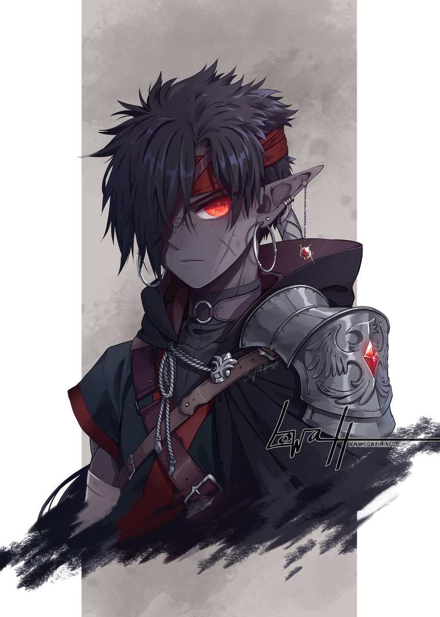 Oc I Drew These Last Year As A Kind Of Lowah Eorzeaのイラスト